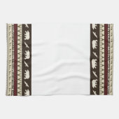 Serviette de cuisine en bois d'automne (Horizontal)