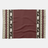 Serviette de cuisine en bois d'automne (Horizontal)