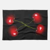 Serviette de cuisine en cerisier rouge - Couleurs  (Horizontal)