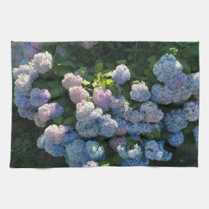 Serviette de cuisine en coton Hydrangea décoration