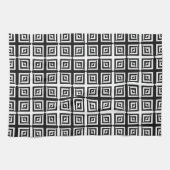 serviette de cuisine en diamants optiques (Horizontal)