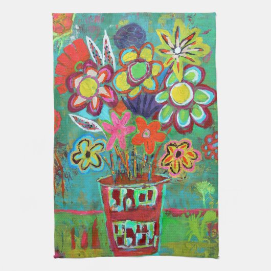 Serviette de cuisine en été Spray (Vertical)