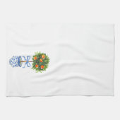 Serviette de cuisine en forme d'arbuste topiaire à (Horizontal)