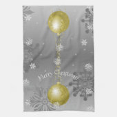 Serviette de cuisine en ornement de Noël (Vertical)