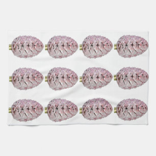 Serviette de cuisine en Pink Pinecones