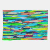 Serviette de cuisine en pluie novembre (Horizontal)