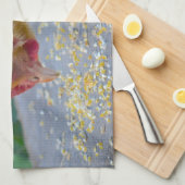 Serviette de cuisine en poulet (Quart Plié)