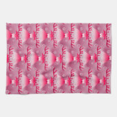 serviette de cuisine en renne rose (Horizontal)