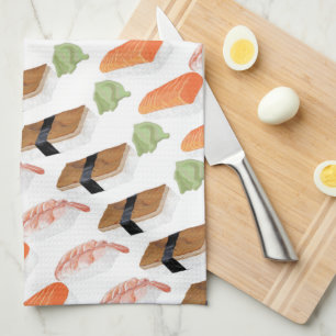 Serviette de cuisine en Sushi Foodie