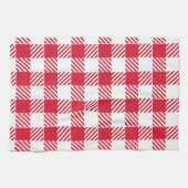 Serviette de cuisine En vichy rouge (Horizontal)