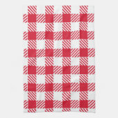 Serviette de cuisine En vichy rouge (Vertical)