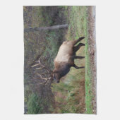 Serviette de cuisine en wapiti (Vertical)