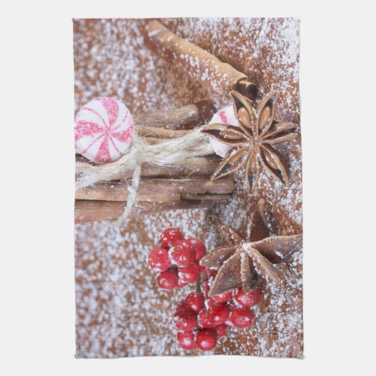 Serviette de cuisine épice à sucre (Vertical)