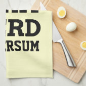 Serviette de cuisine Ermahgerd (Quart Plié)