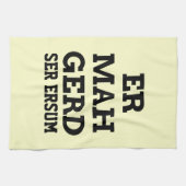 Serviette de cuisine Ermahgerd (Horizontal)
