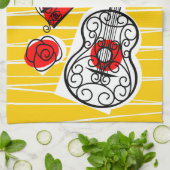 serviette de cuisine espagnole Souvenirs (Plié)