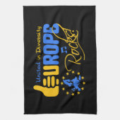 serviette de cuisine EUROPE ROCKS (Vertical)
