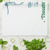 Serviette De Cuisine Fabriquée De Manière Réputée (Plié)