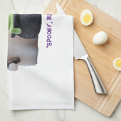 Serviette de cuisine fantôme et ours mignons Spook (Quart Plié)