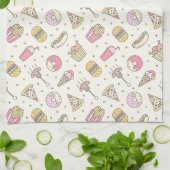 Serviette de cuisine Fast Food (Plié)