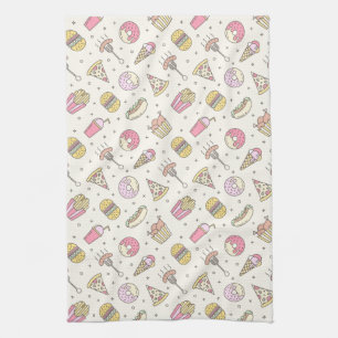 Serviette de cuisine Fast Food