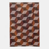 Serviette de cuisine - Faux Bois incrusté (Vertical)