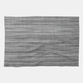 Serviette de cuisine Faux Grey en coton (Horizontal)
