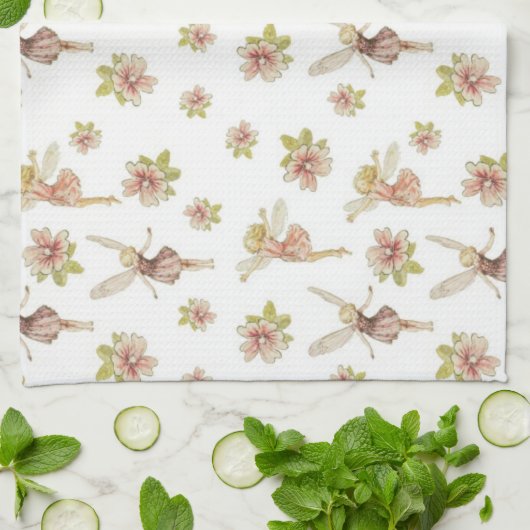 Serviette de cuisine féerique (Plié)