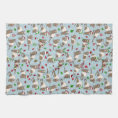 Serviette de cuisine Ferret de Noël (Horizontal)