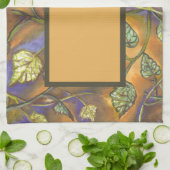 serviette de cuisine feuille (Plié)