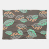 serviette de cuisine feuille de forêt (Horizontal)