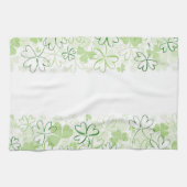 Serviette de cuisine "Feuille de trèfle" (Horizontal)