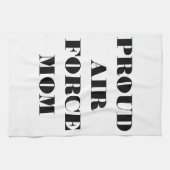 Serviette de cuisine Fière Air Force Maman (Horizontal)