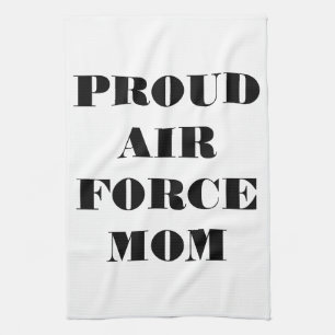 Serviette de cuisine Fière Air Force Maman