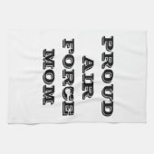 Serviette de cuisine Fière Air Force Maman (Horizontal)