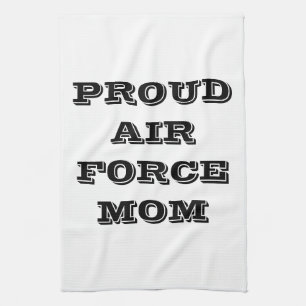 Serviette de cuisine Fière Air Force Maman