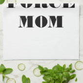 Serviette de cuisine Fière Air Force Maman (Plié)