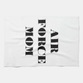 Serviette de cuisine Fière Air Force Maman (Horizontal)