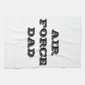 Serviette de cuisine Fière Force aérienne Papa (Horizontal)