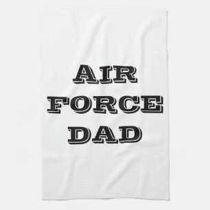 Serviette de cuisine Fière Force aérienne Papa
