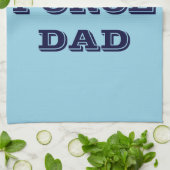 Serviette de cuisine Fière Force aérienne Papa (Plié)
