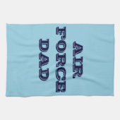 Serviette de cuisine Fière Force aérienne Papa (Horizontal)