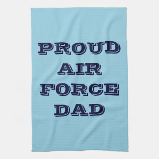 Serviette de cuisine Fière Force aérienne Papa