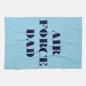 Serviette de cuisine Fière Force aérienne Papa (Horizontal)