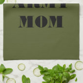 Serviette de cuisine Fière maman armée (Plié)