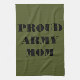 Serviette de cuisine Fière maman armée