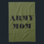 Serviette de cuisine Fière maman armée<br><div class="desc">Serviette de cuisine Fière maman armée</div>