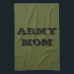 Serviette de cuisine Fière maman armée<br><div class="desc">Serviette de cuisine Fière maman armée</div>