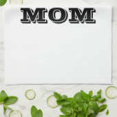 Serviette de cuisine Fière maman armée (Plié)