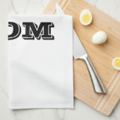 Serviette de cuisine Fière maman armée (Quart Plié)